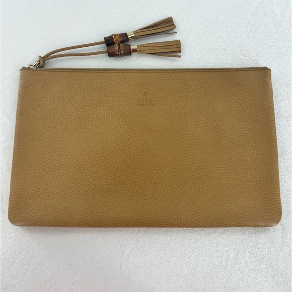 Gucci Controllato Tan Clutch Bag - Picture 2 of 10